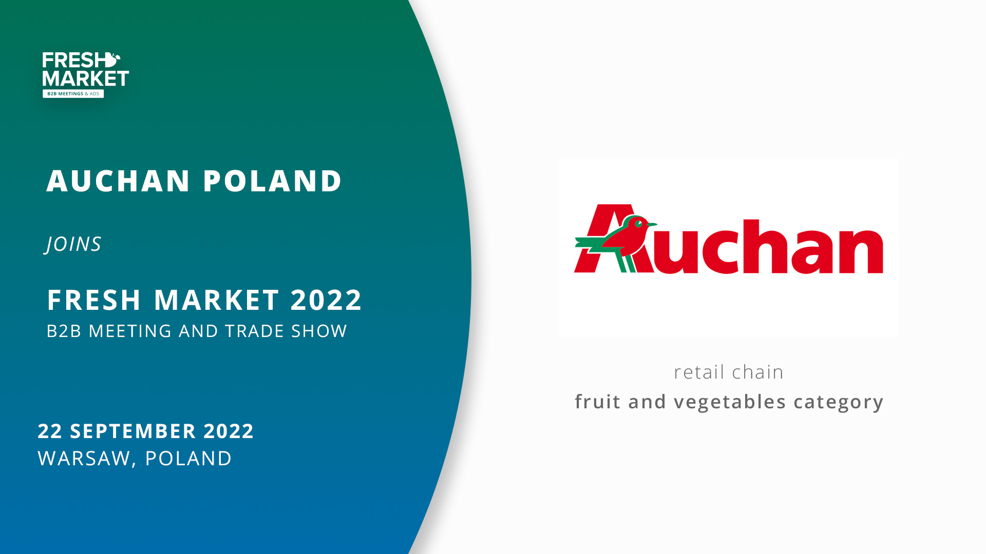 Auchan Poland Fresh Market 2022