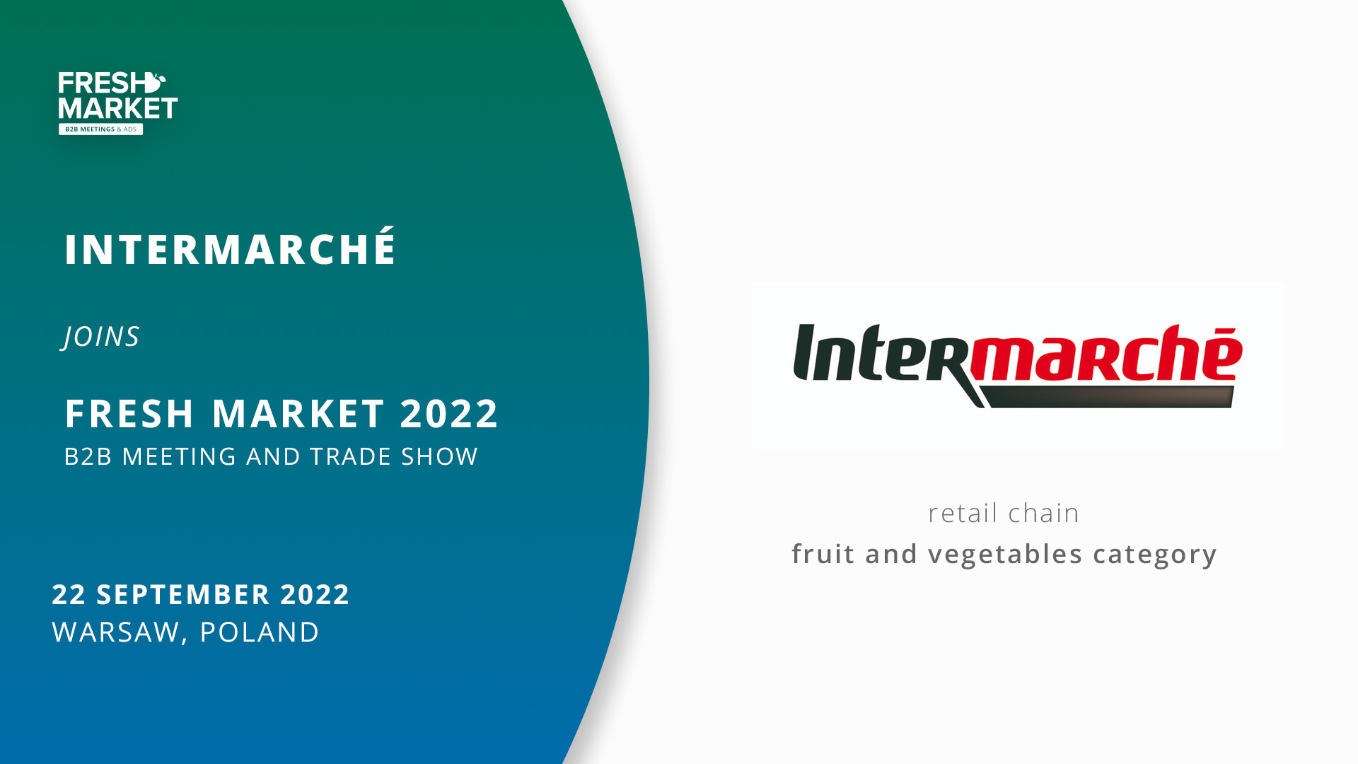 Intermarche Fresh Market 2022