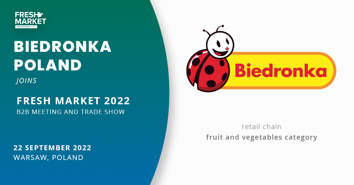 Biedronka joins Fresh Market 2022!