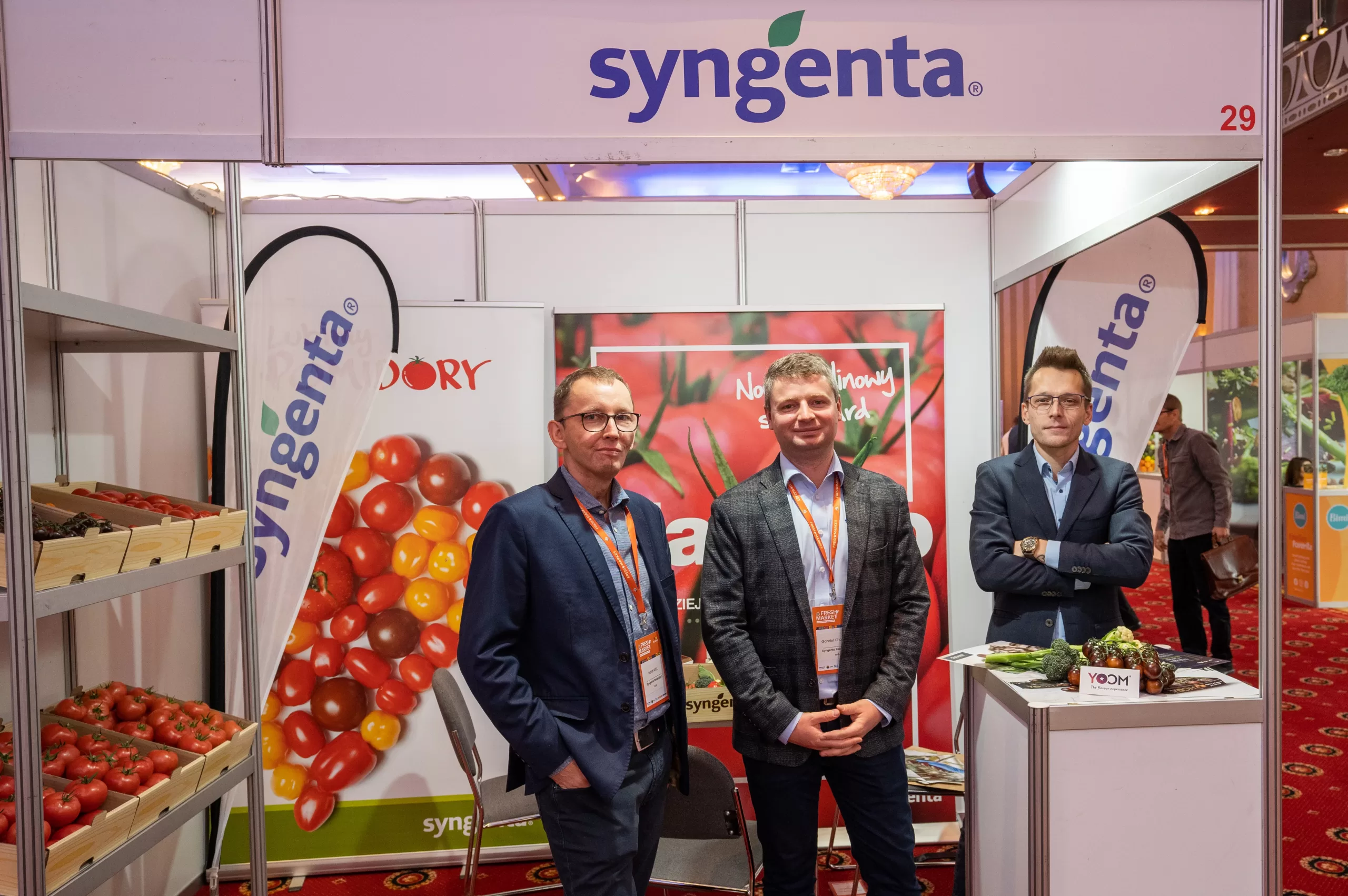 The Syngenta stand attracted the attention of the participants!